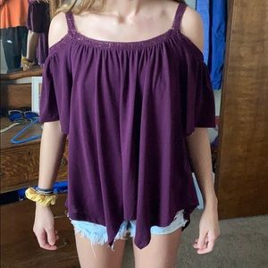 off the shoulder blouse